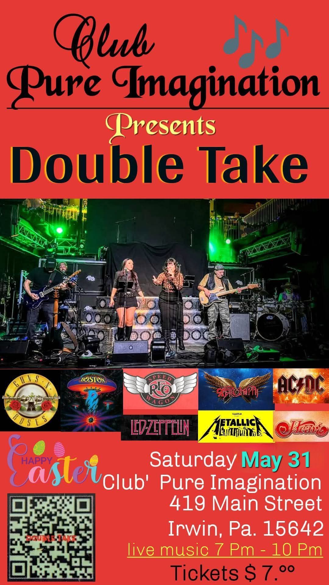 Double Take Plays "Club Pure Imagination" - Classic Rock Tribute Band