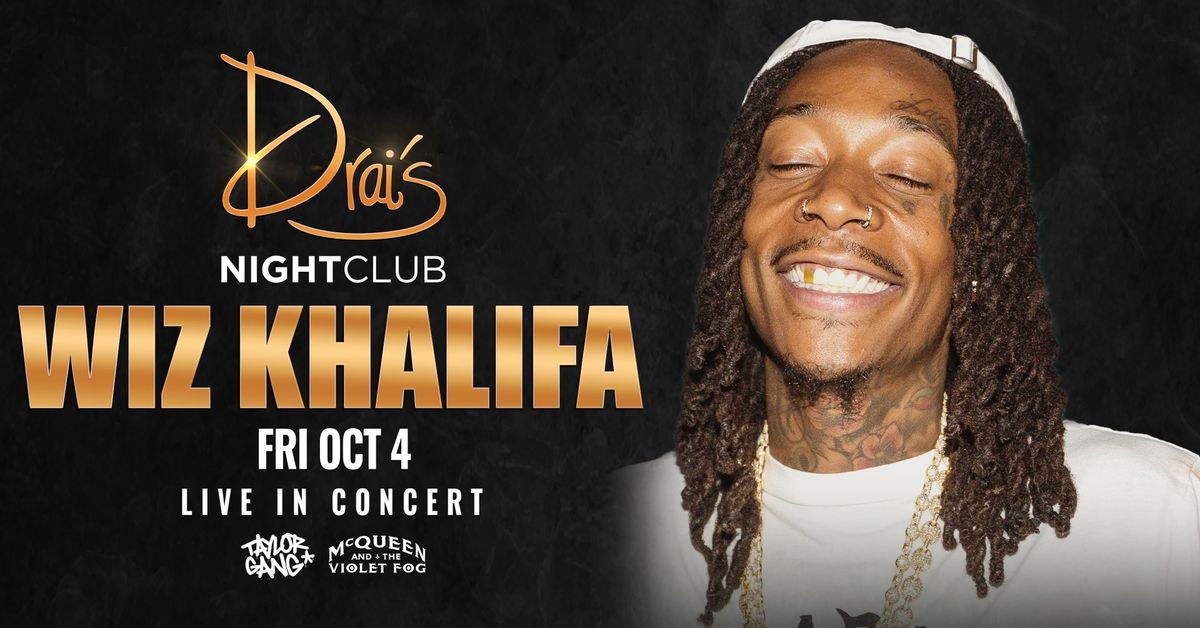 Wiz Khalifa at Drai's Nightclub