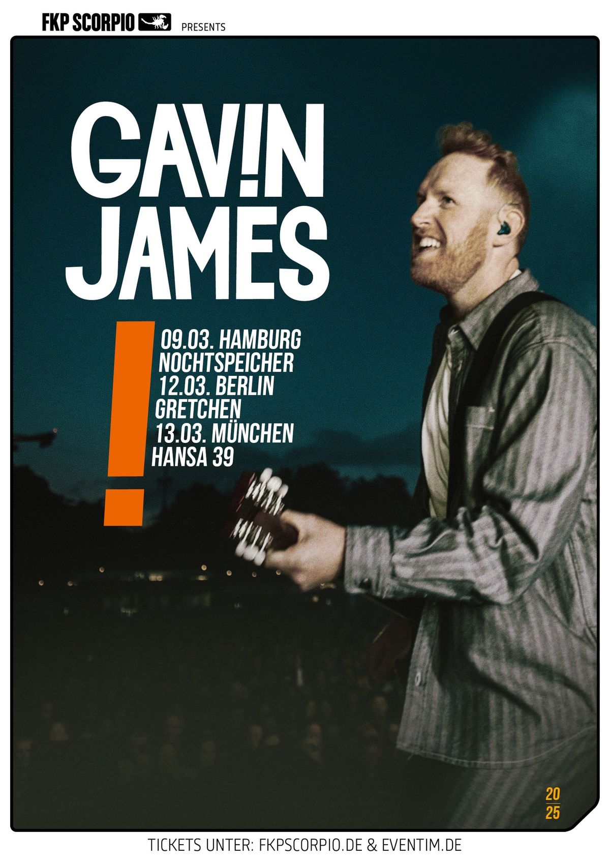 Gavin James - Munich