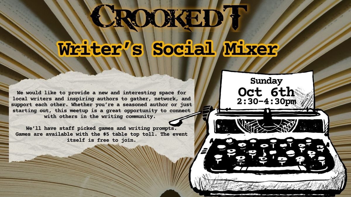 Writer's Social Mixer