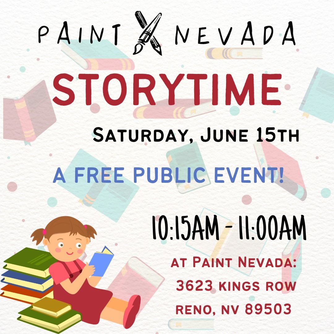 June 15th Storytime @ Paint Nevada