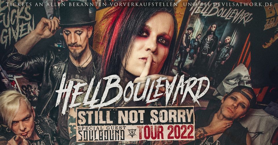 Hell Boulevard Not Sorry Tour 2022 M\u00fcnchen