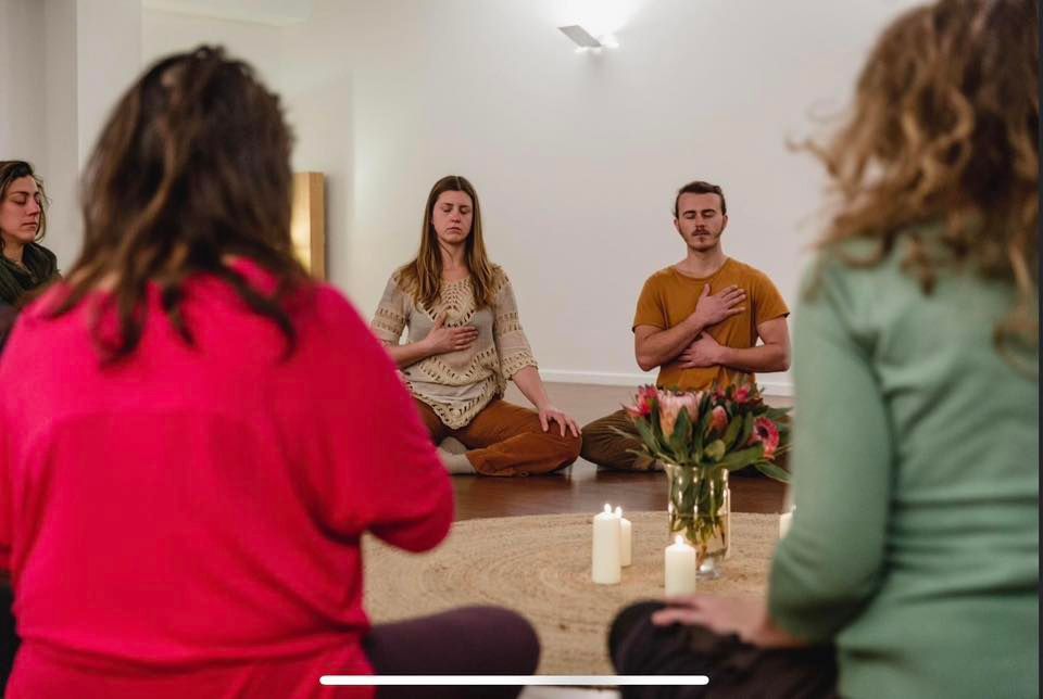 Breath Rites; breathwork circle with Leah Rose and Ebony Prins