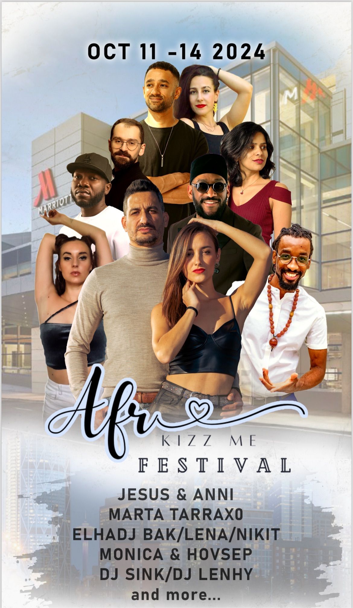 Afro-Kizz Me Festival October 11-14, 2024