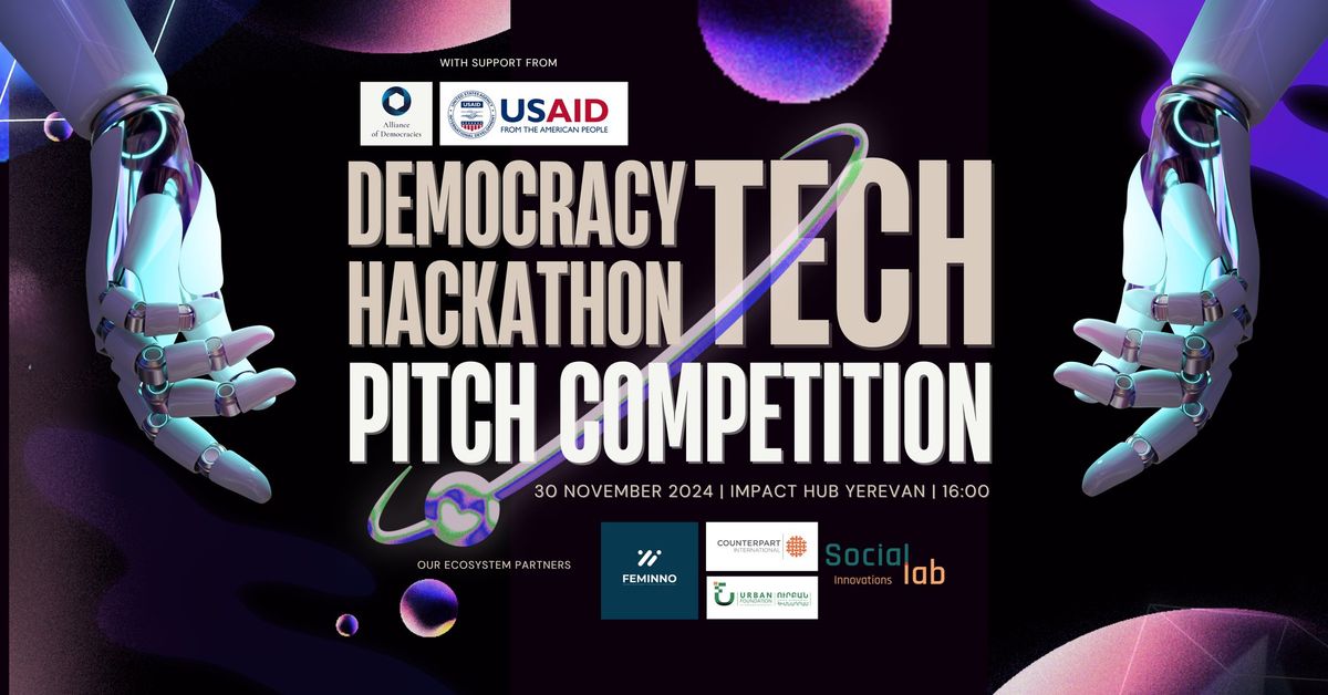 Democracy Tech Hackathon Pitch Competition