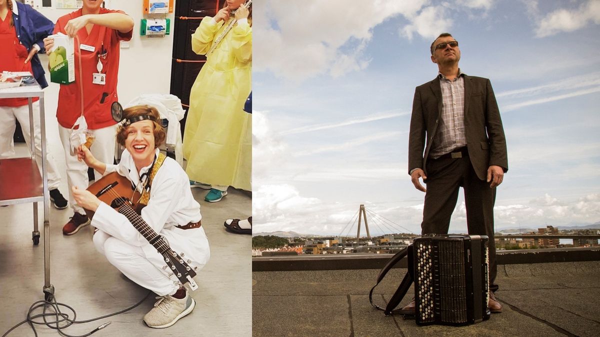 PROTEST FRA VEST: Johan Egdetveit + Marianne Aanerud