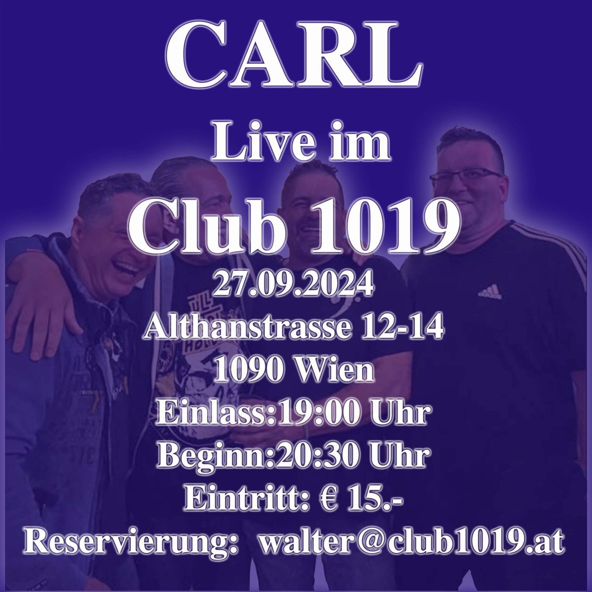 CARL Live im Club 1019 