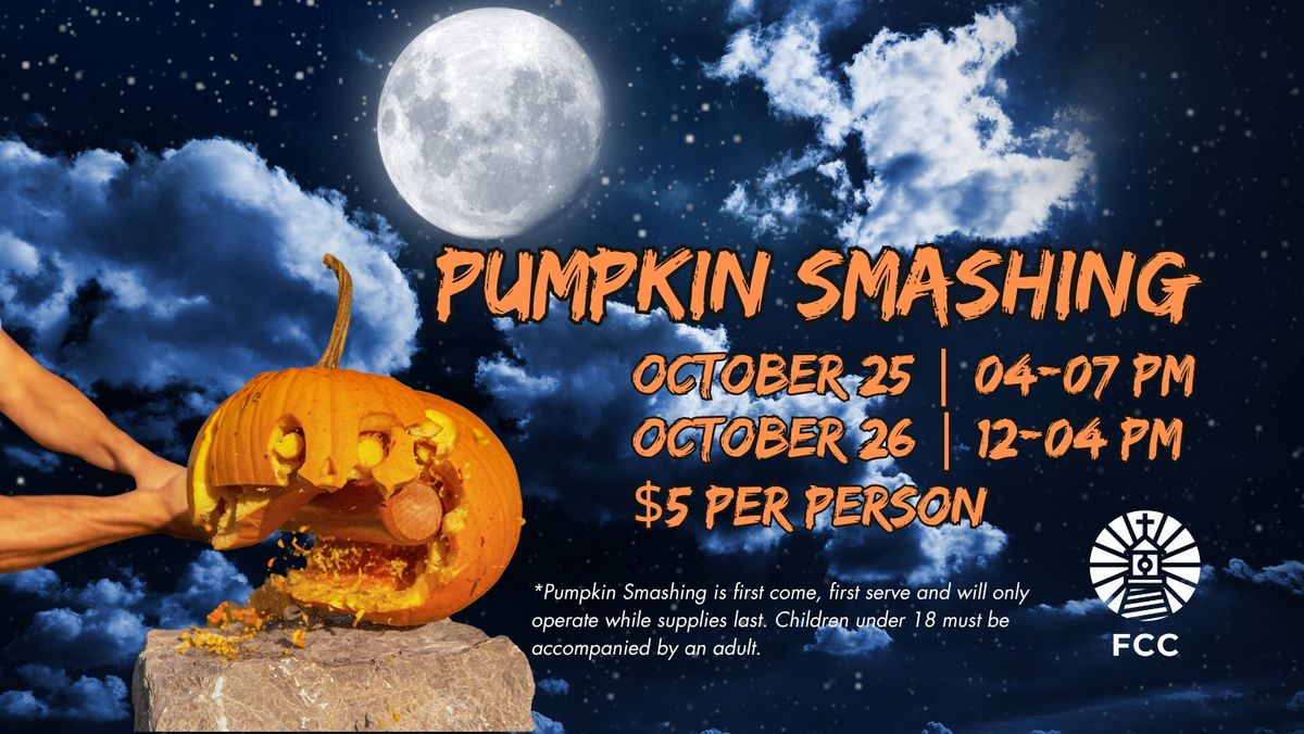 Pumpkin Smashing - Pumpkin Patch @FCC Katy