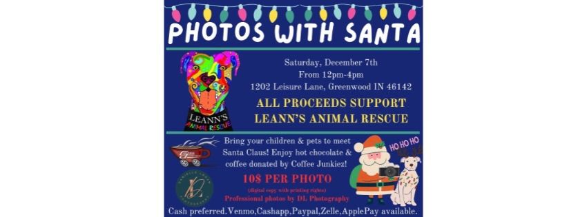 Photos with Santa in Benefit of the Animals