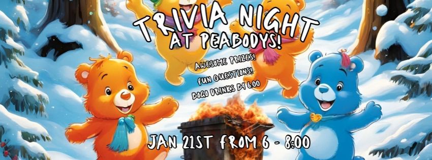 Mid-Winter Trivia Night with Sarah!