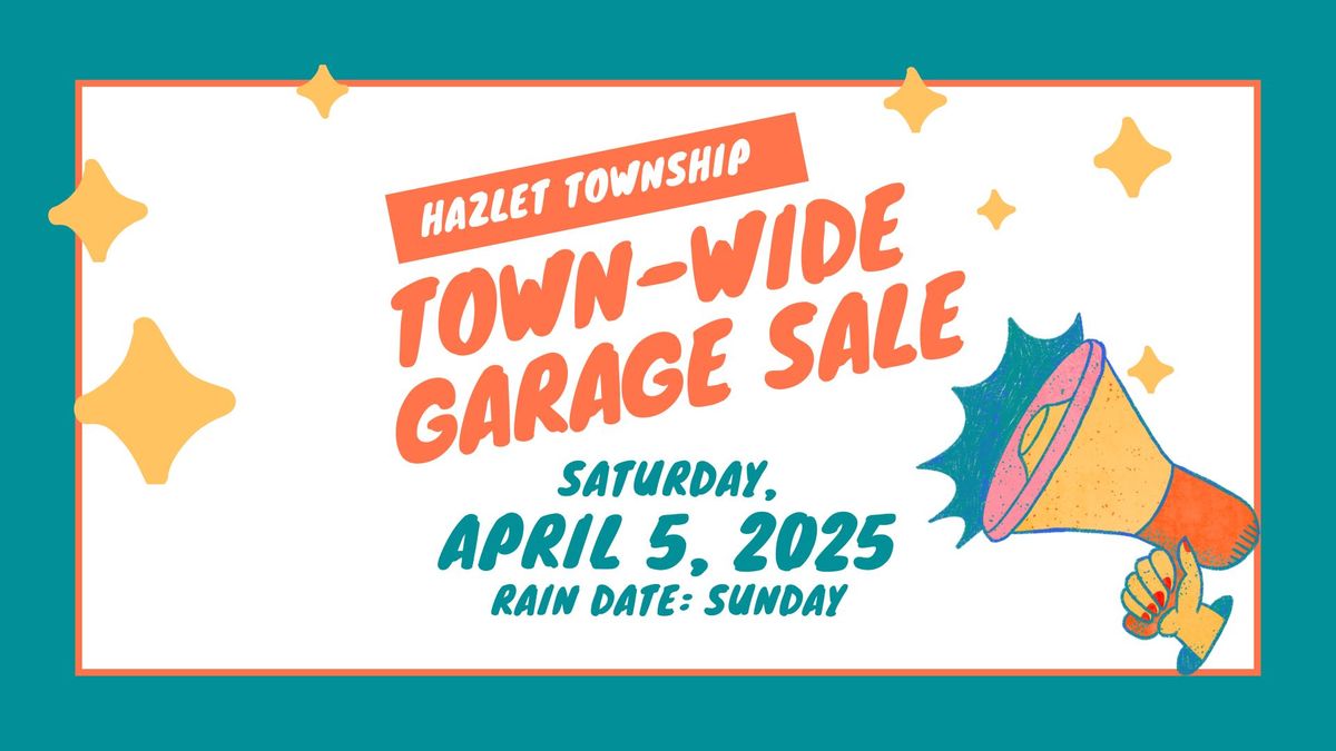 Hazlet Town-Wide Garage Sale - April 5, 2025