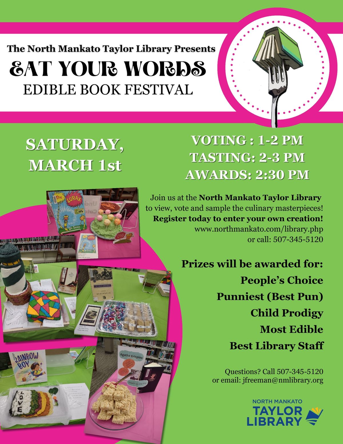 Eat Your Words: Edible Book Festival