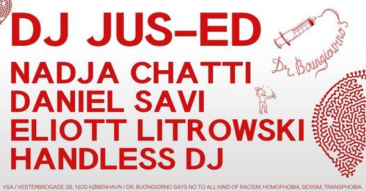 Dr. Bongiorno: DJ Jus Ed & Nadja Chatti @ Ved Siden Af
