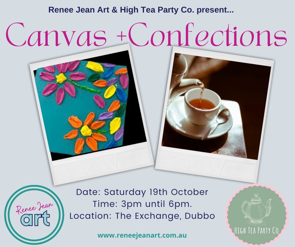 Tea and Textured Art Workshop