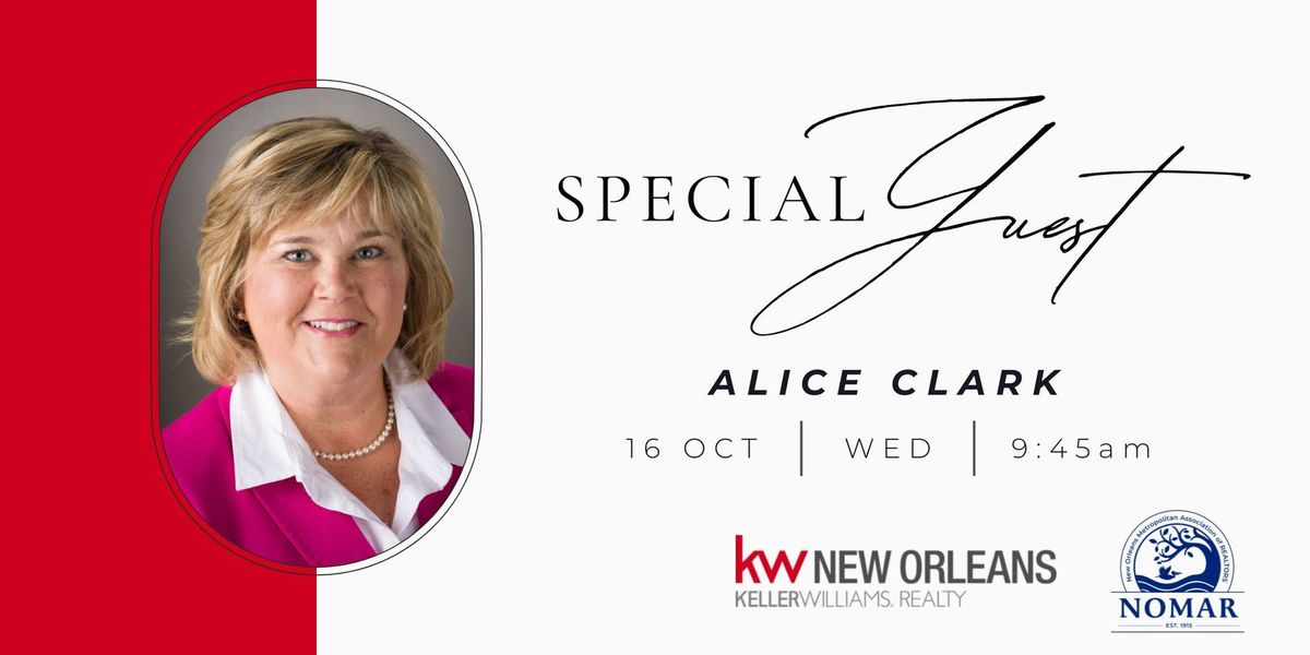 Special Guest: Alice Clark