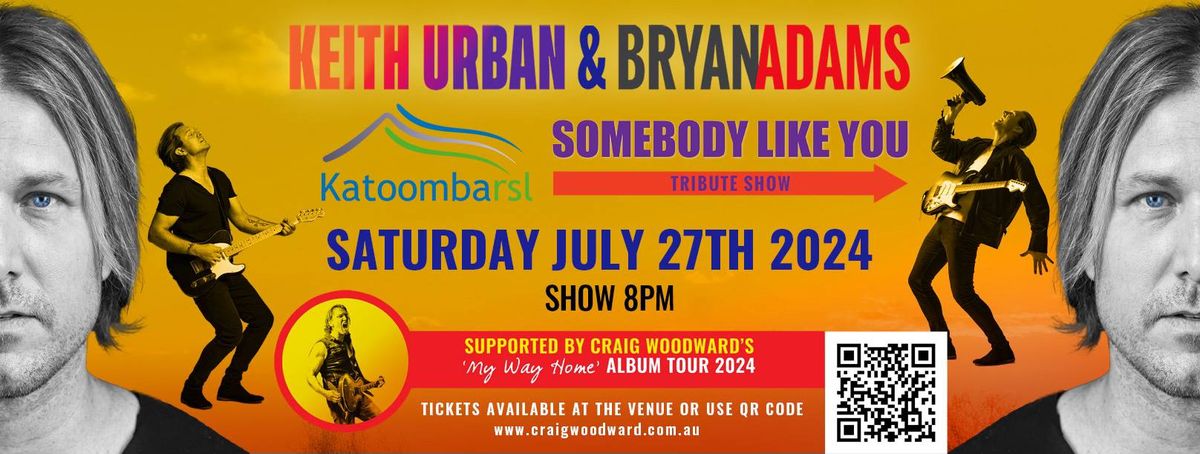 URBAN - ADAMS - WOODWARD - Katoomba RSL - SAT JULY 27th 2024'