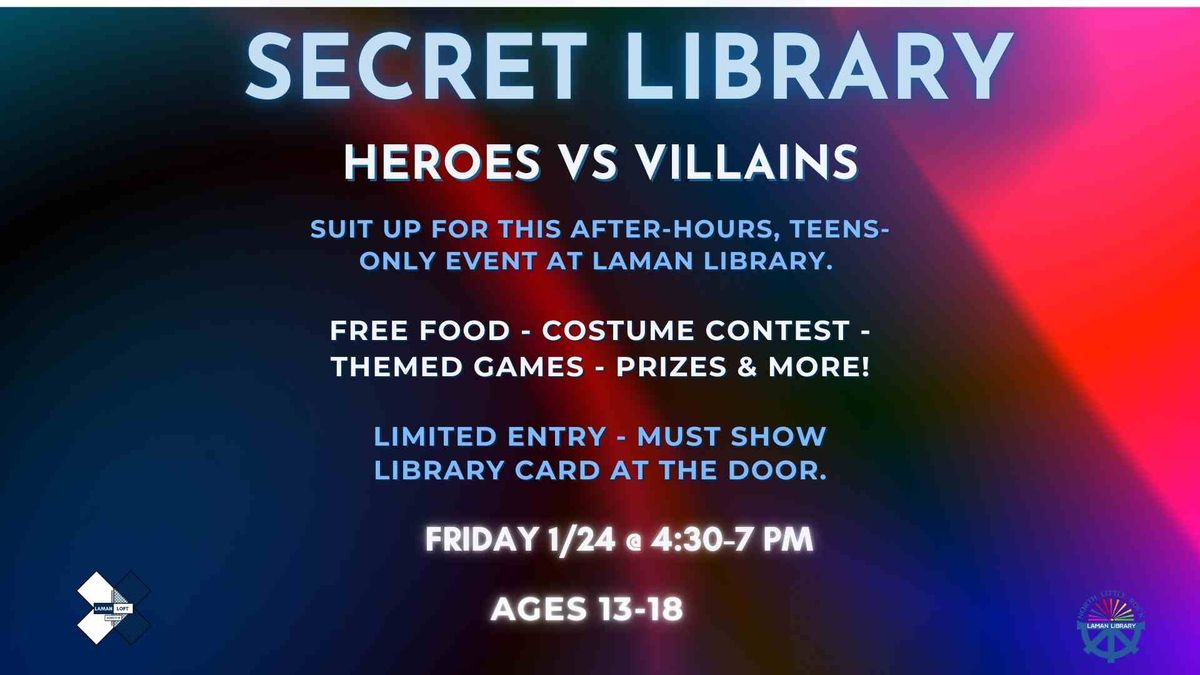 Secret Library: Heros -vs- Villains