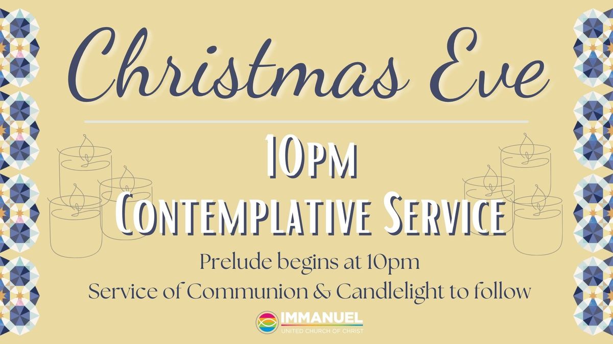 Christmas Eve at Immanuel 10pm