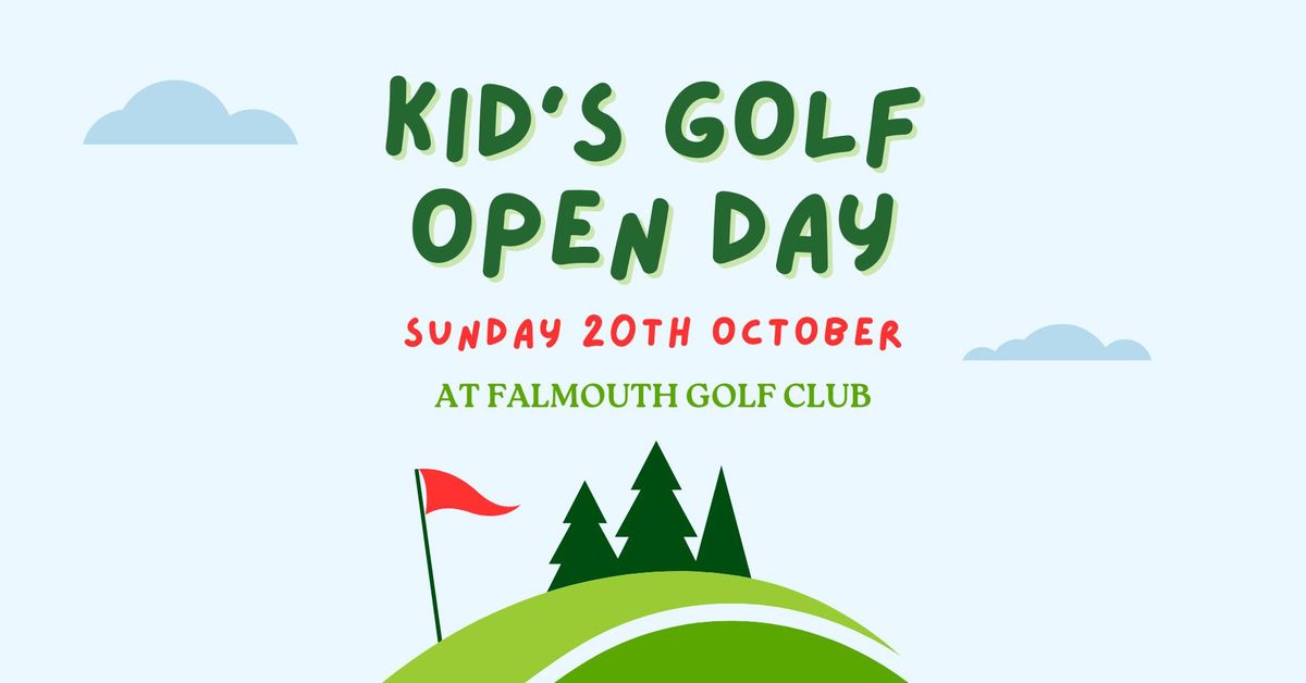 Kids Golf Open Day