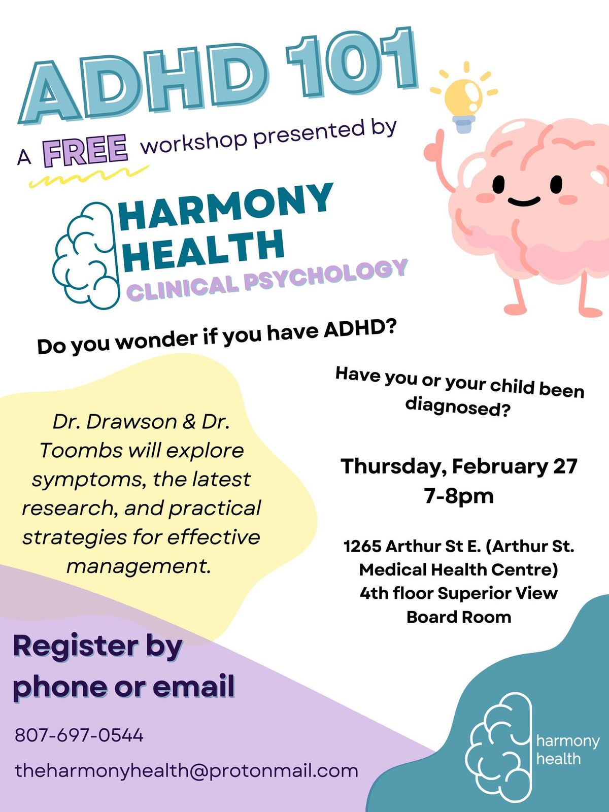 \u2728ADHD 101 Workshop