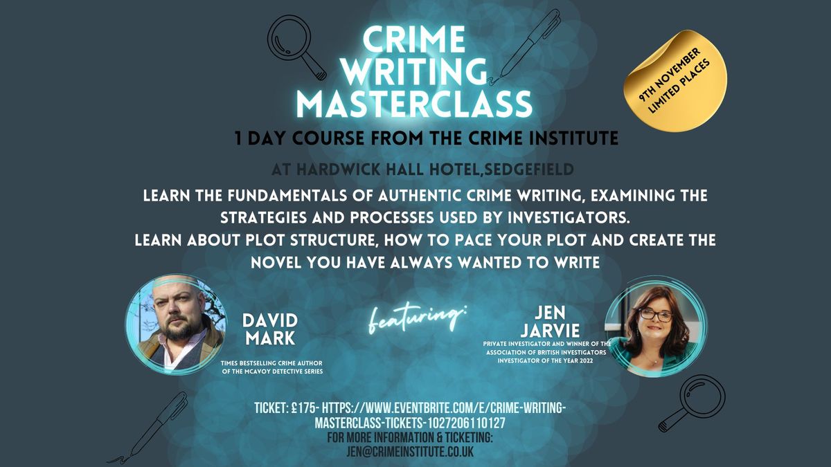 Crime Writing Masterclass