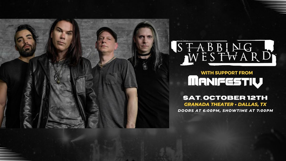 Stabbing Westward with special guest ManifestiV | Granada Theater | Dallas, Texas