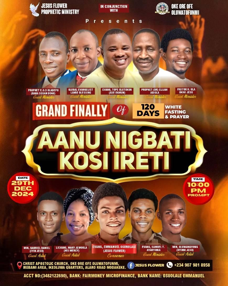 ANU NIGBATI KOSI IRETI