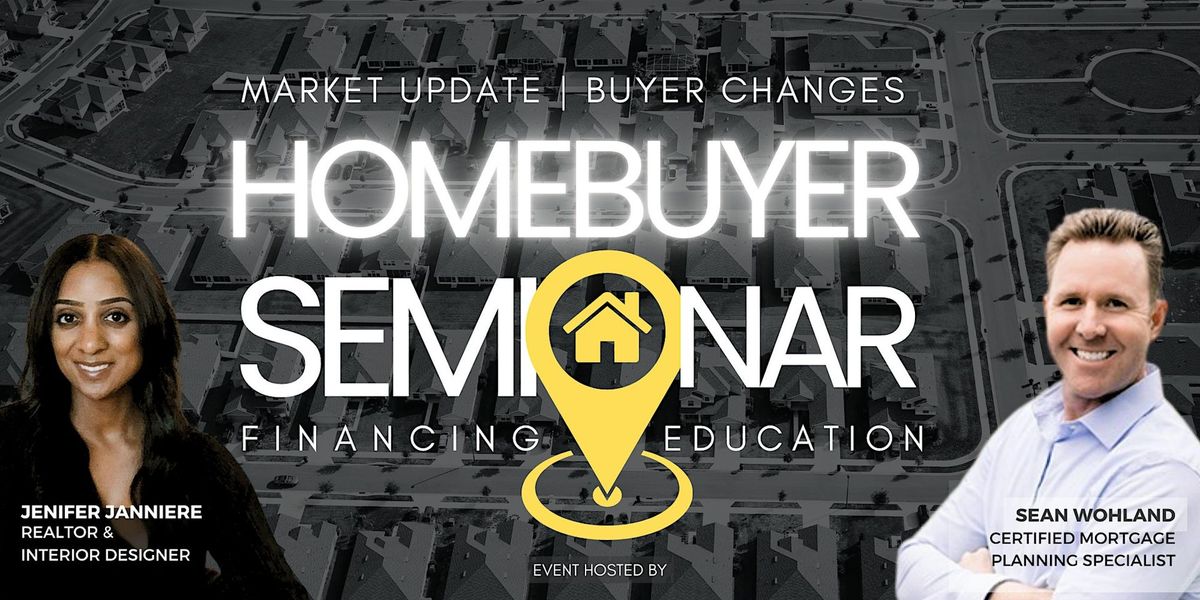 Homebuyer Seminar:  Financing & Contract Education