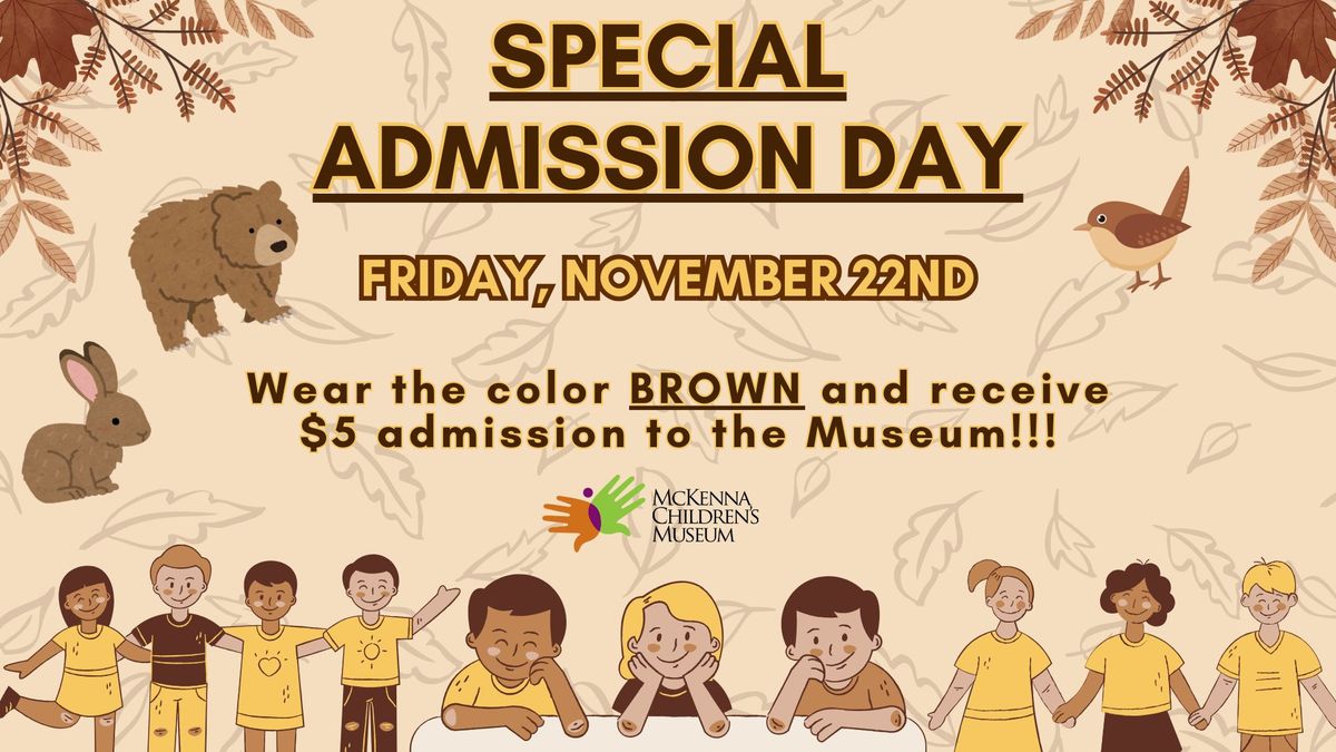 Special Admission Day \ud83d\udc3b