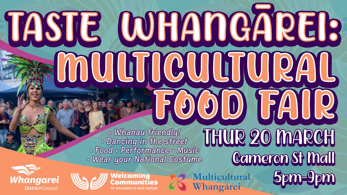 Taste Whang\u0101rei - A Multicultural Food Fair