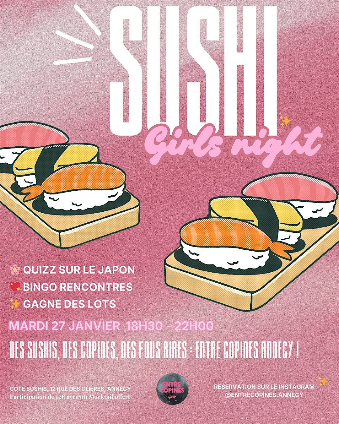 SUSHI GIRLS NIGHT