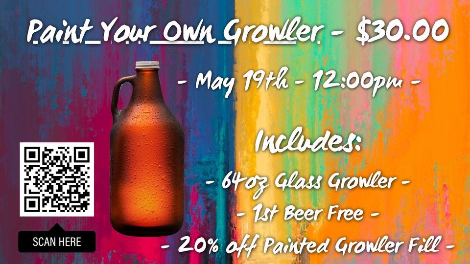 Paint Your Own Growler \ud83c\udfa8