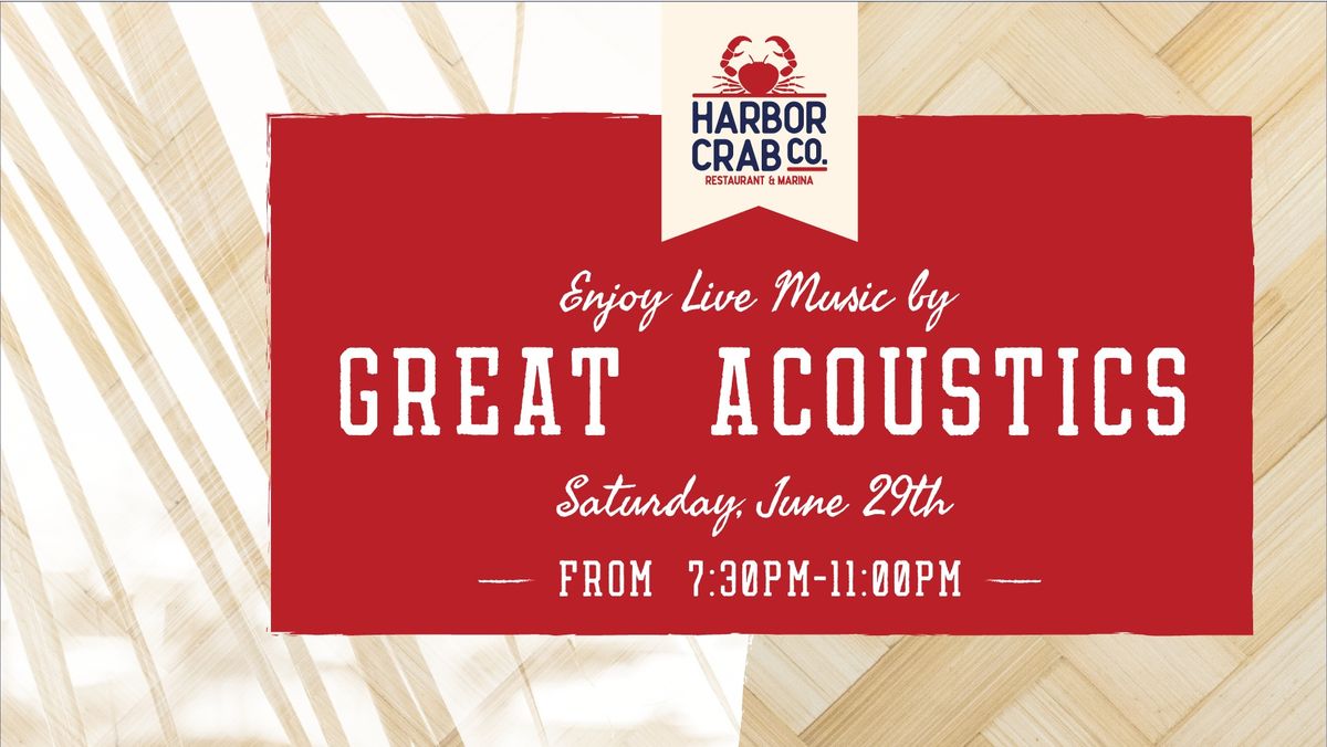 Live Music by Great Acoustics