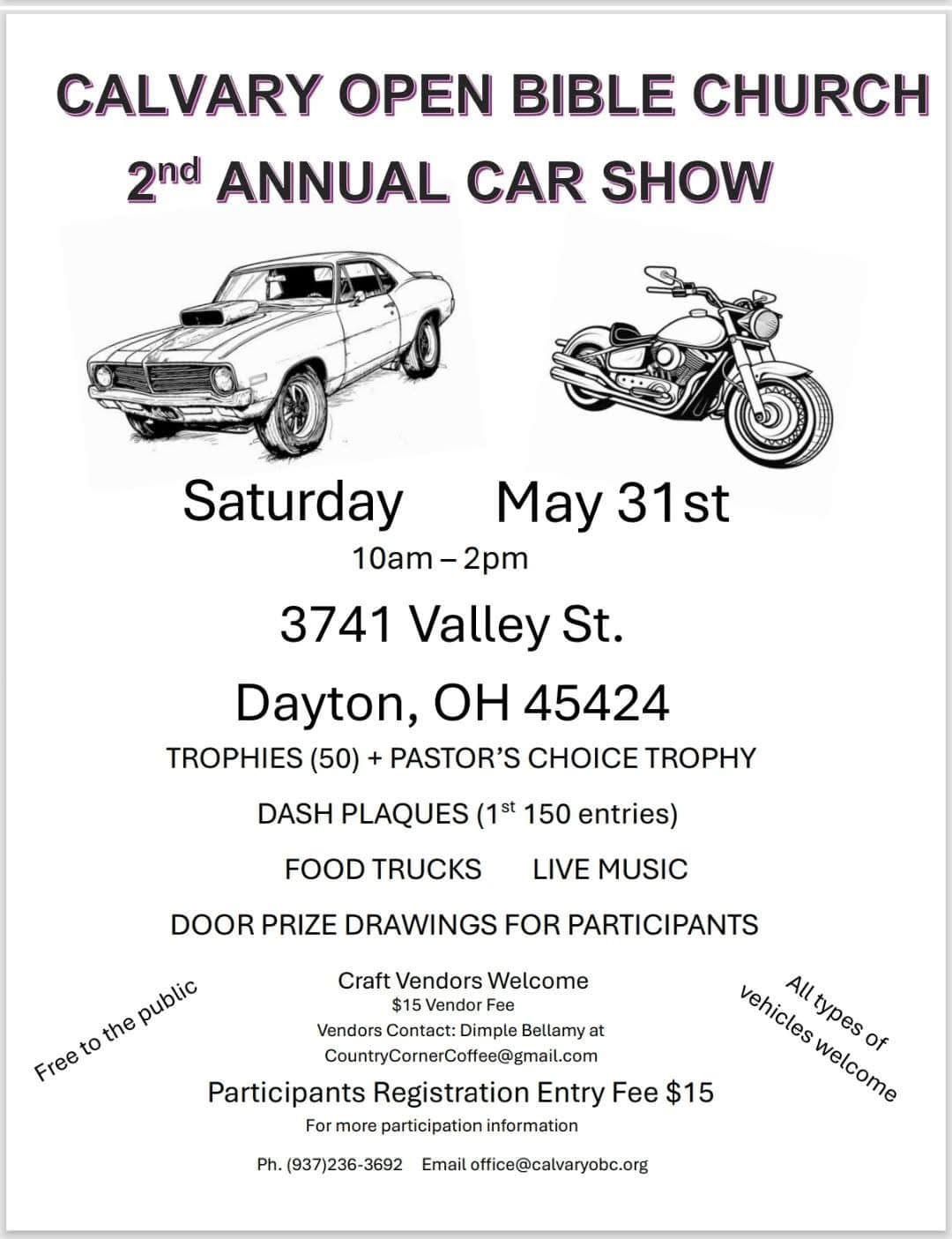 2nd Annual Car Show