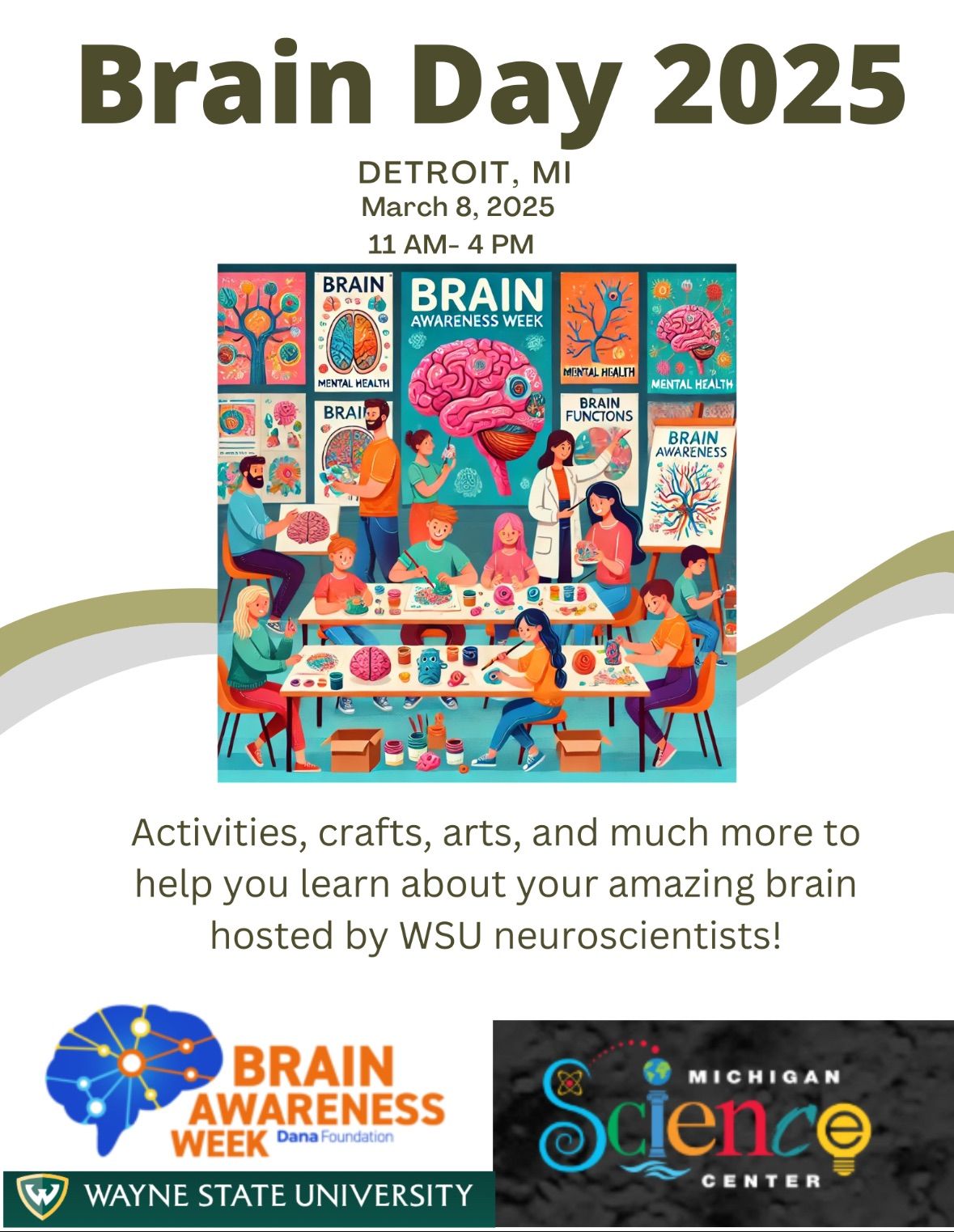 Brain Day at the Michigan Science Center