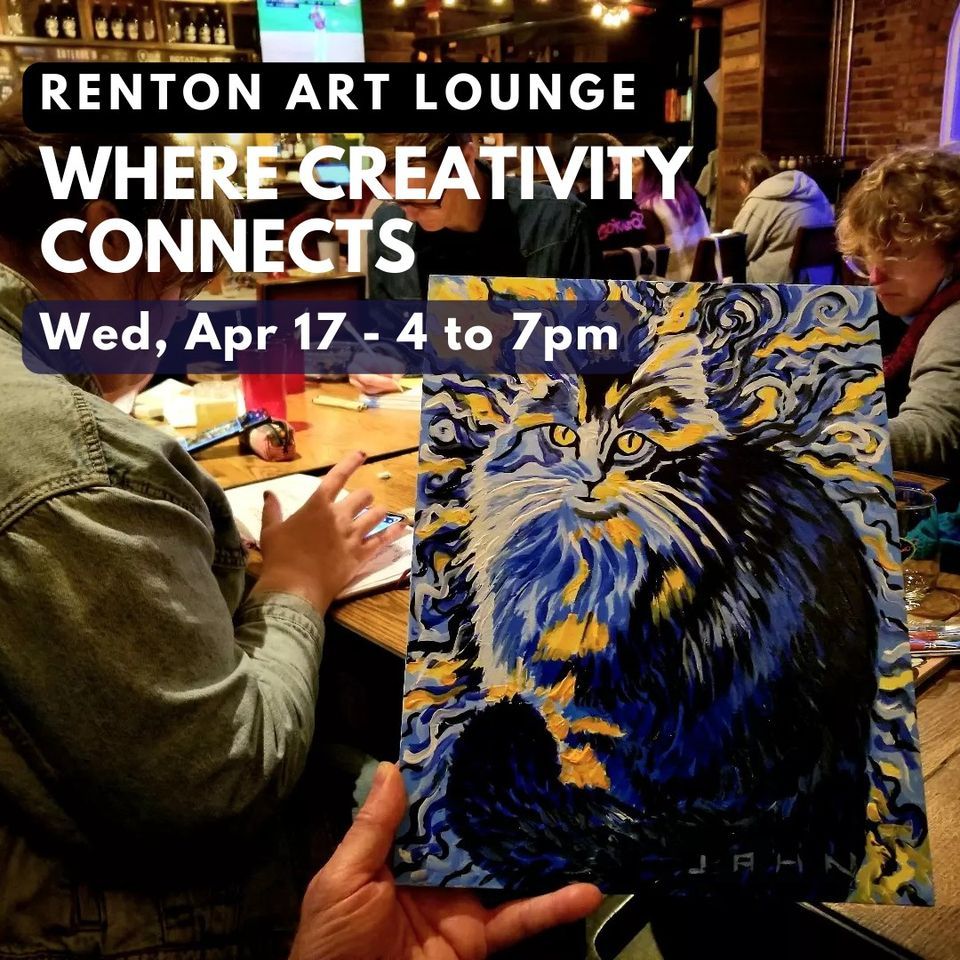 Renton Art Lounge: Where Creativity Connects!