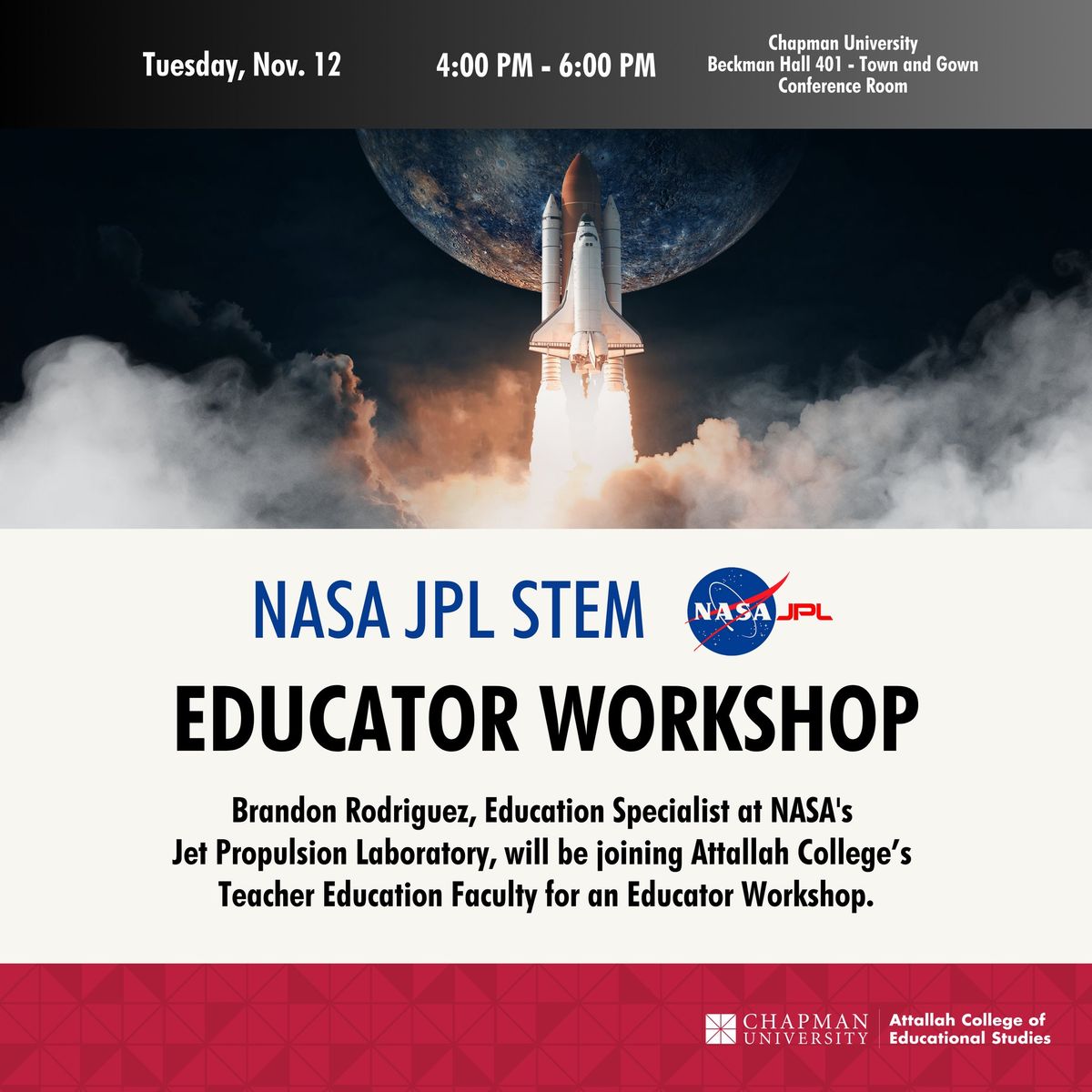 NASA JPL STEM Educator Workshop