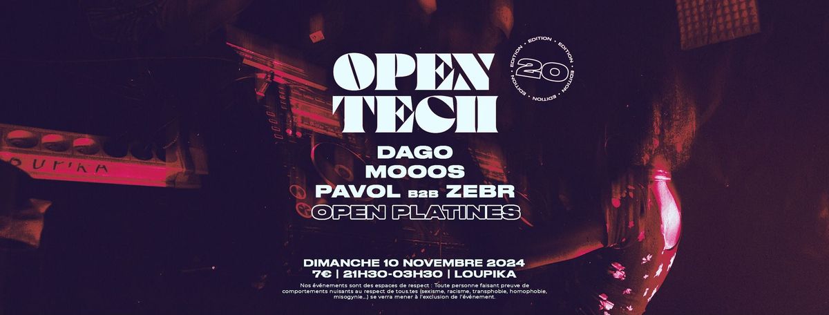  OPEN TECH #19