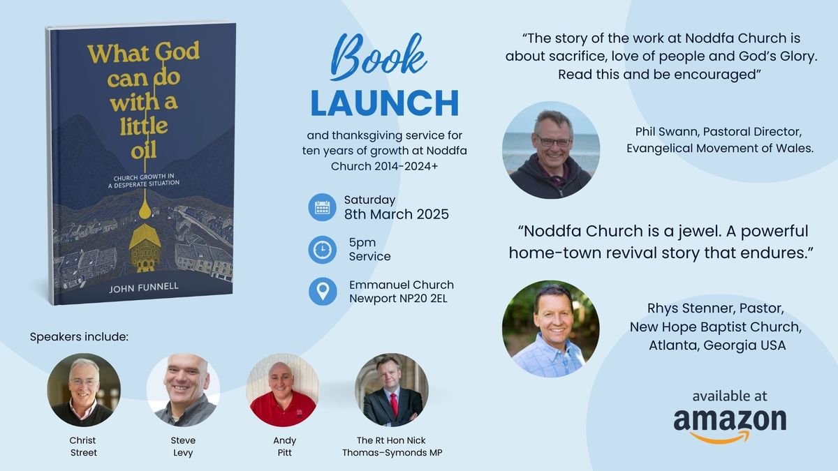 Book Launch - What God can do with a little oil