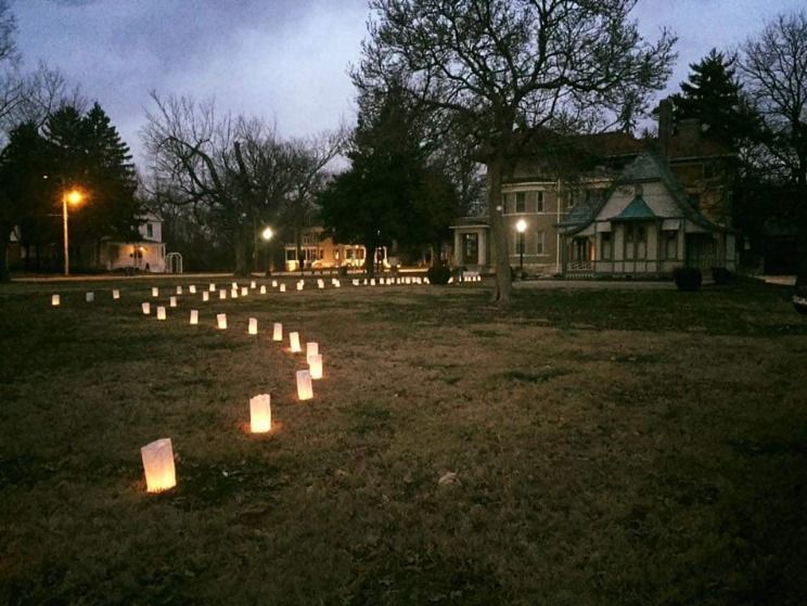 Christmas Eve Luminaries