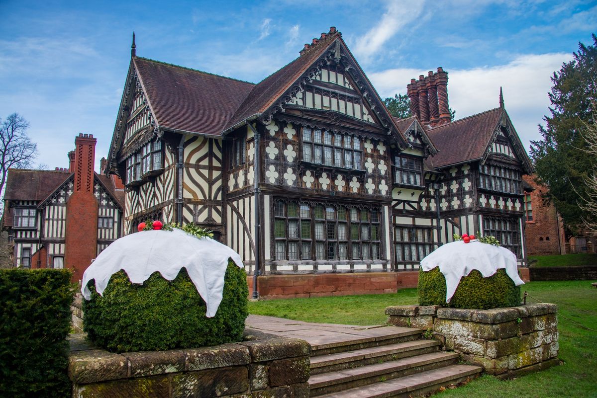 See Wightwick Manor decorated for a Traditional Christmas