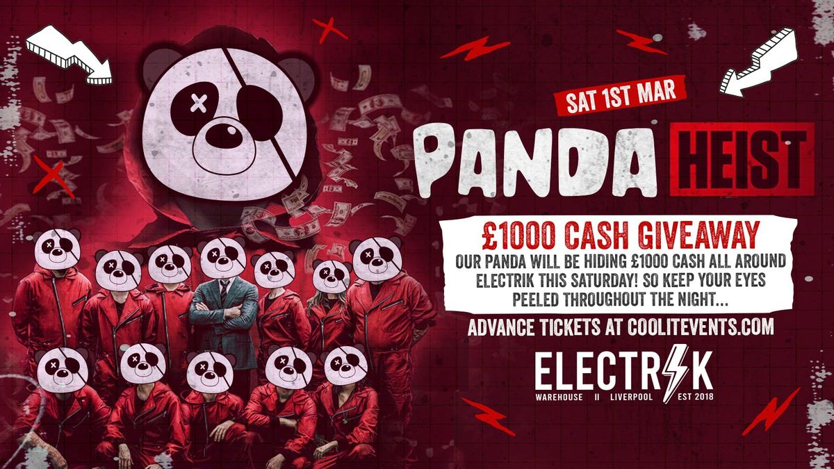 Pandamonium Saturdays : \u00a31000 Giveaway - Money Heist \ud83d\udc3c\ud83d\udcb0