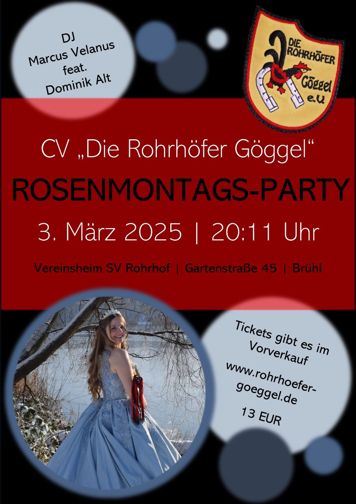 ROSENMONTAGS Party