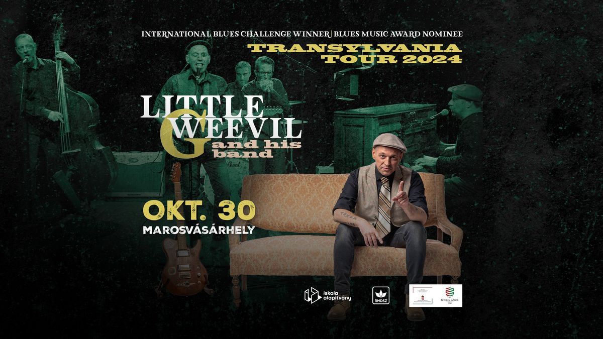 Little G Weevil and his band - Transylvania Tour 2024 - Marosv\u00e1s\u00e1rhely