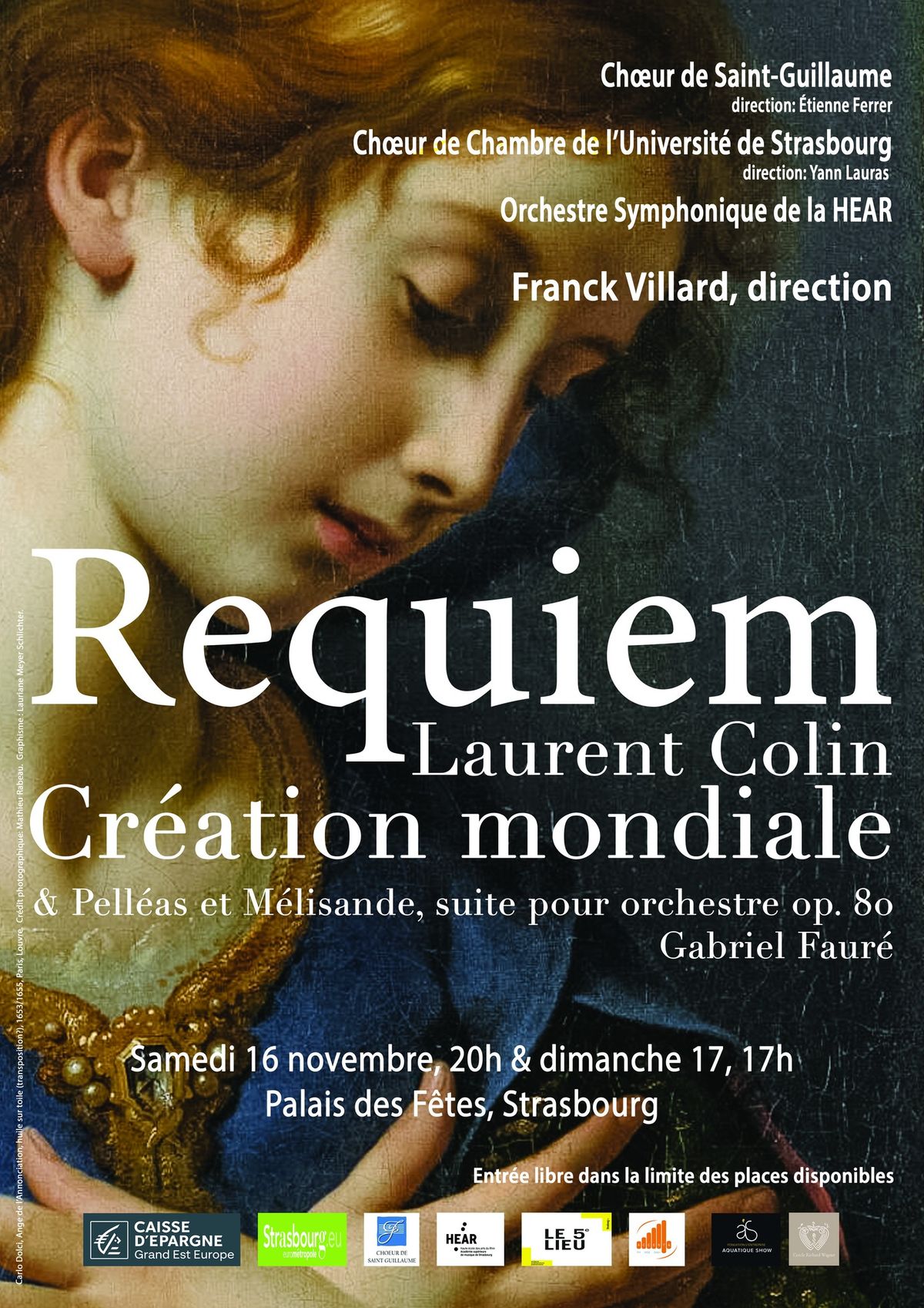 Cr\u00e9ation du REQUIEM de Laurent Colin