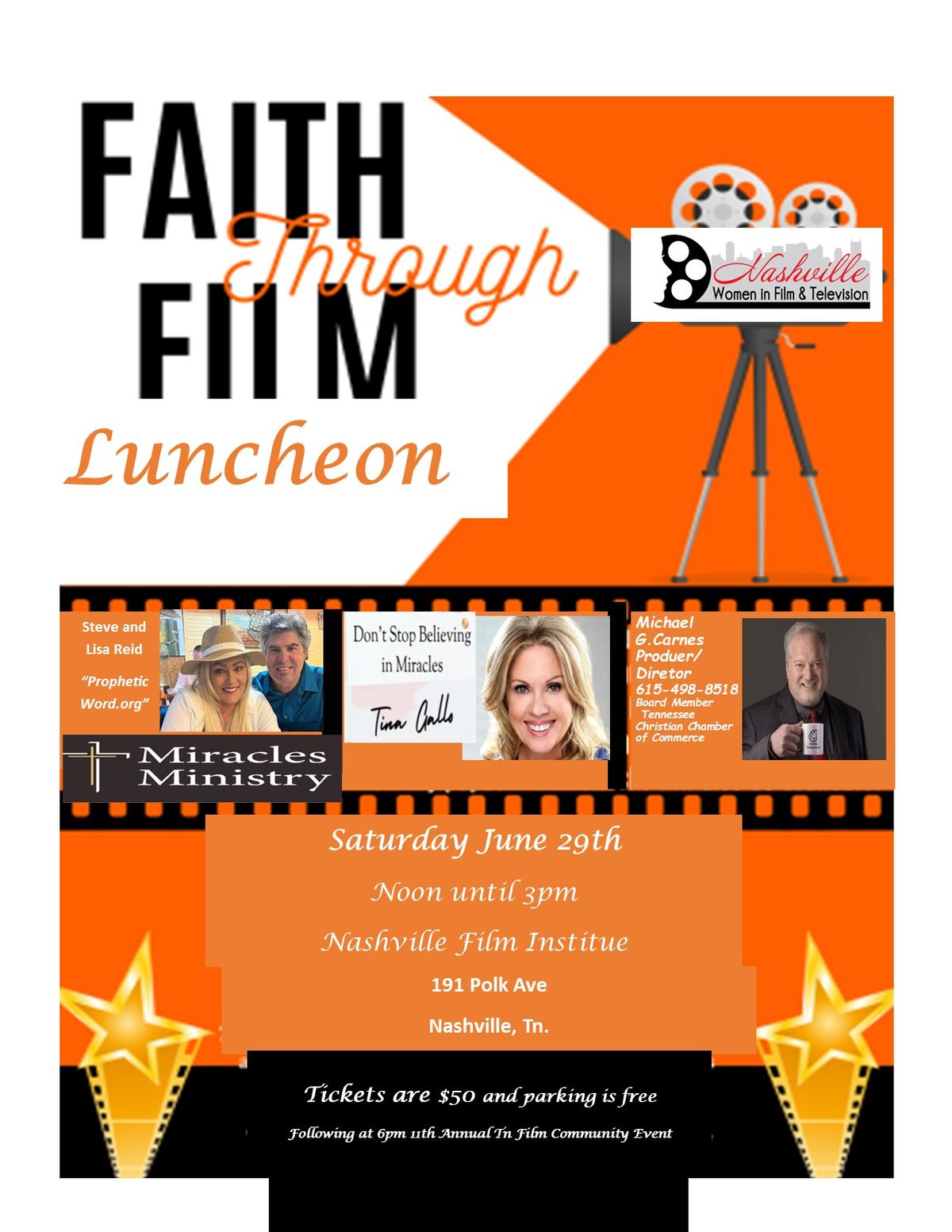 Faith and Film Luncheon 