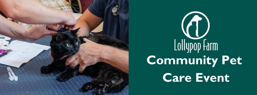 Community Pet Care Event