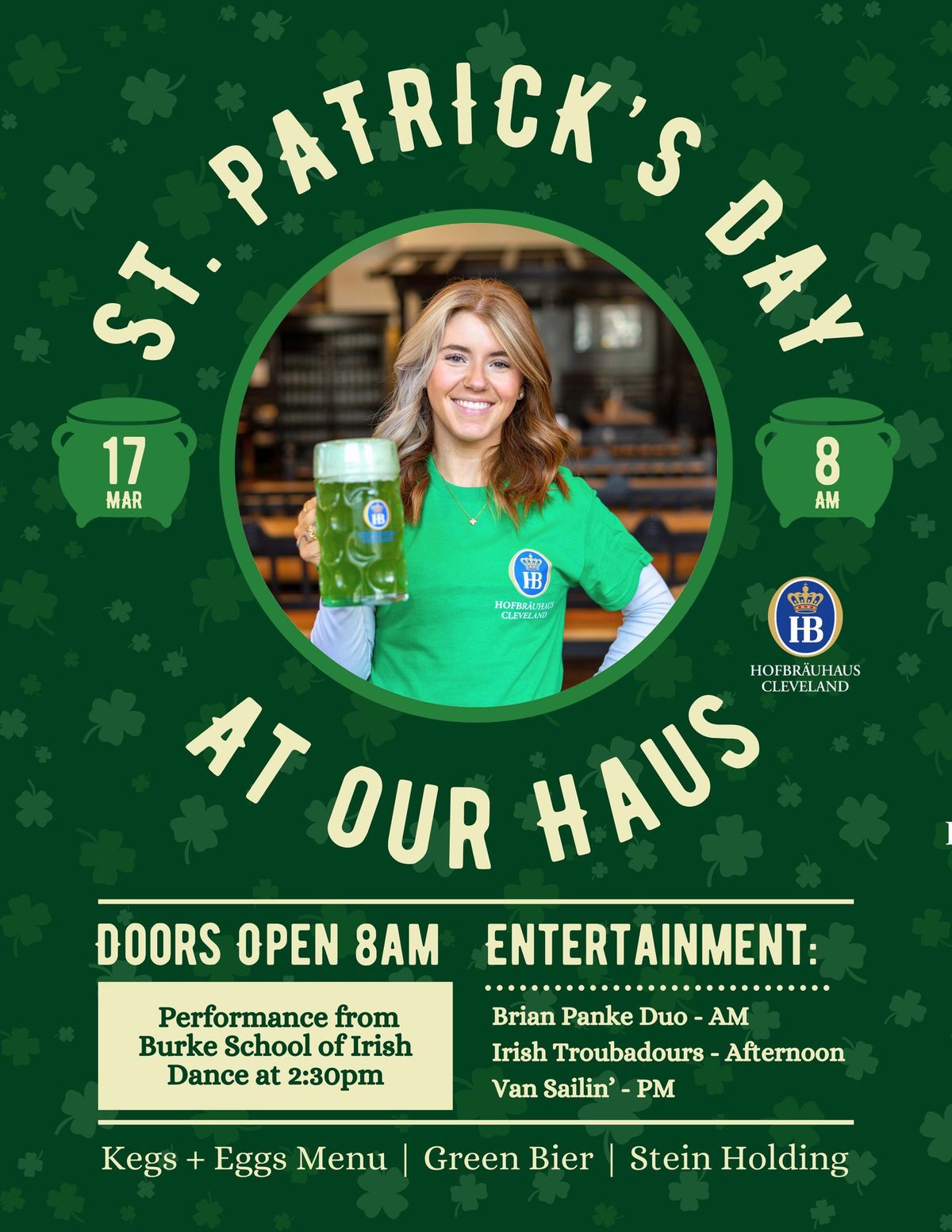 St. Patrick's Day at our Haus