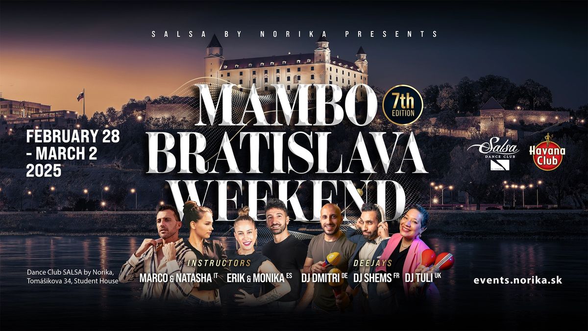 Mambo Bratislava Weekend 7th Edition