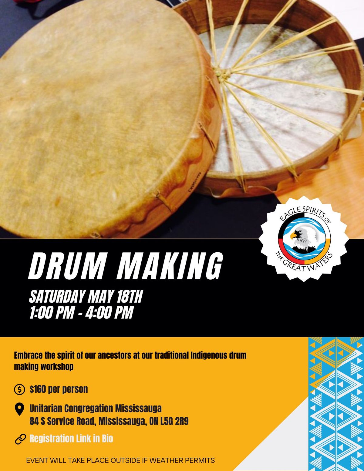 Indigenous Drum Making Workshop